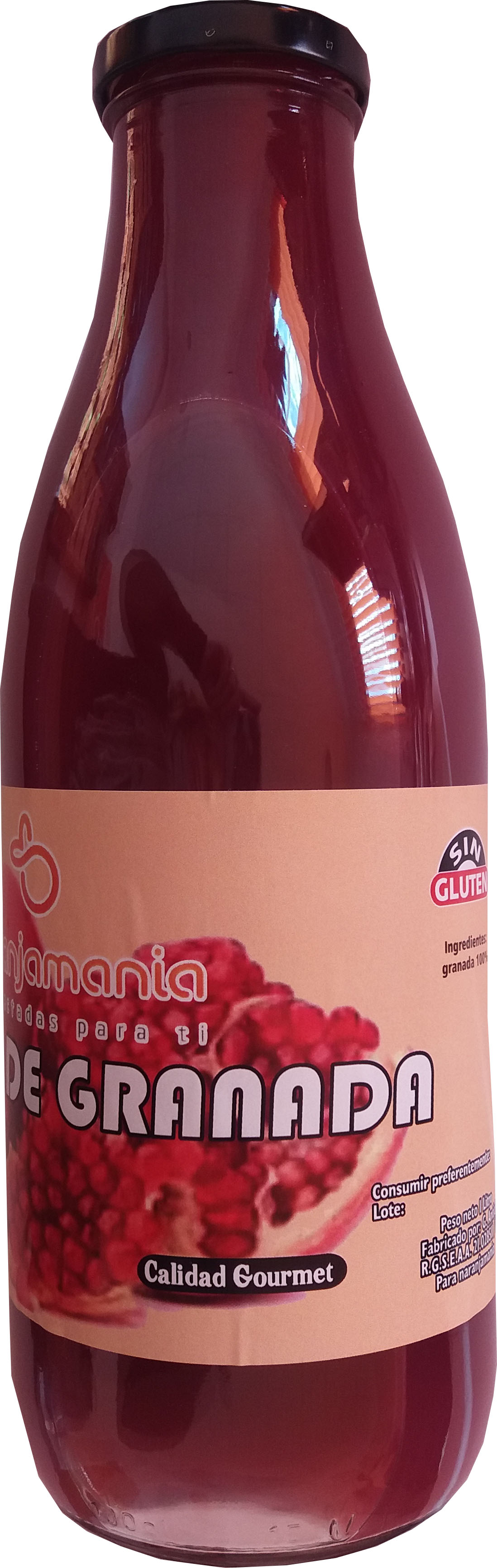Natural juice of pomegranate box of 4 liters.